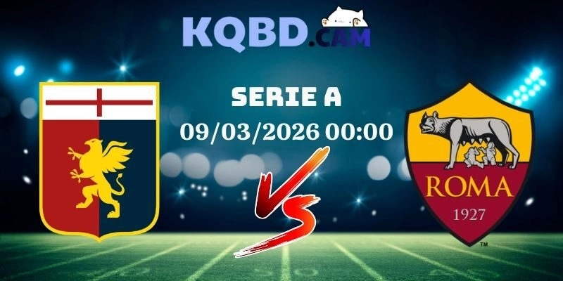 Kết quả Genoa vs AS Roma